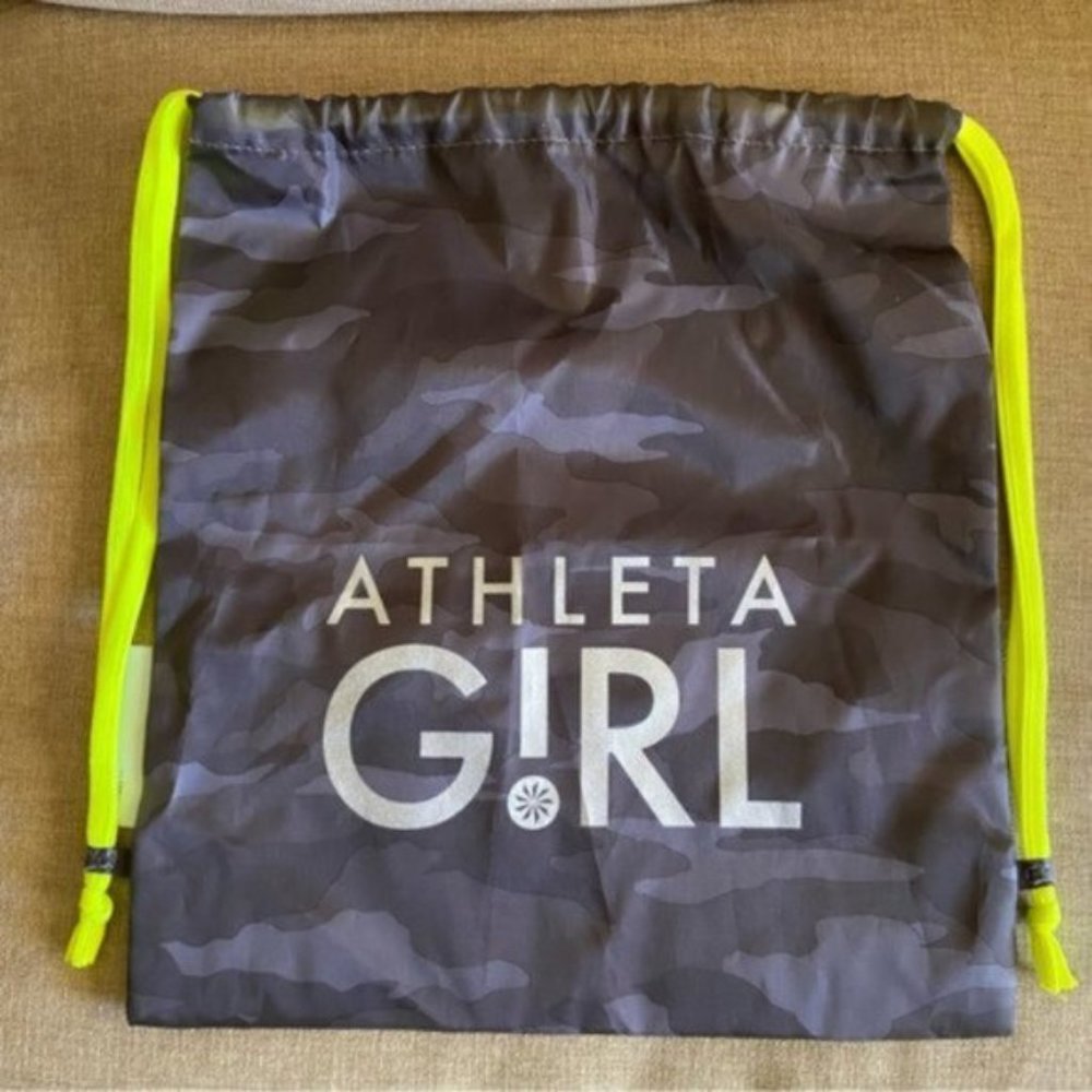 Athleta Girl Cinch Bag. Made from Recycled Materials.
